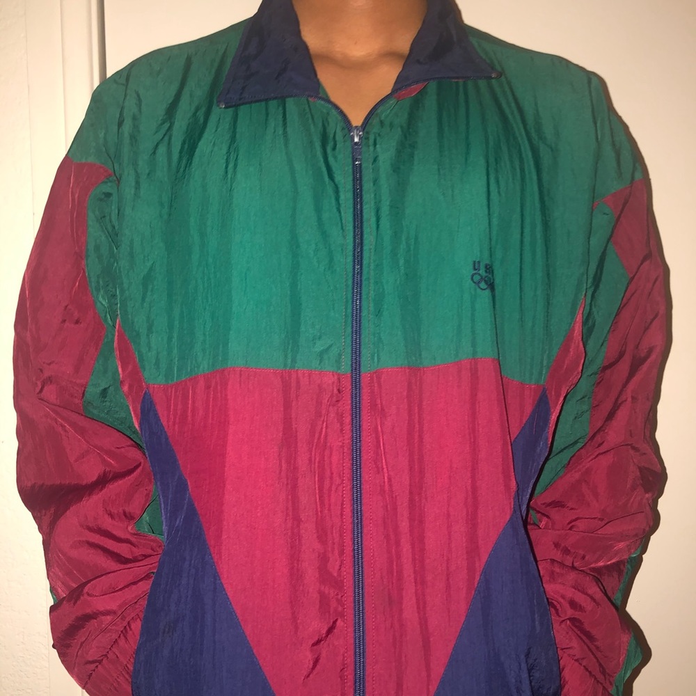 MENS USA OLYMPIC WINDBREAKER